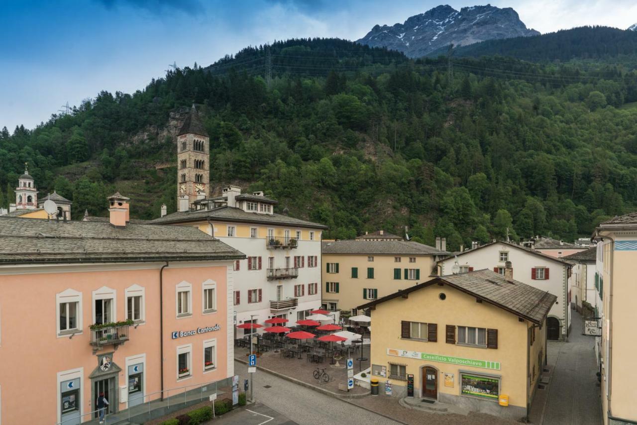 Poschiavo Suisse Hotel & Traditional Fondue Stube Dış mekan fotoğraf